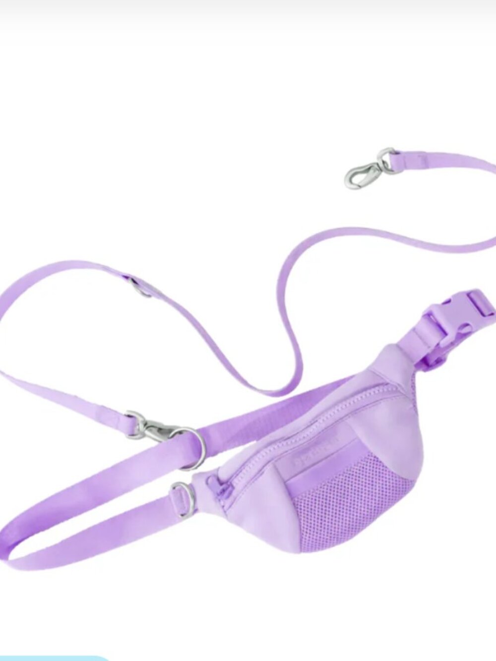 Springer Sling Bag with Leash - Dog Walking Bag with 4ft Leash $65